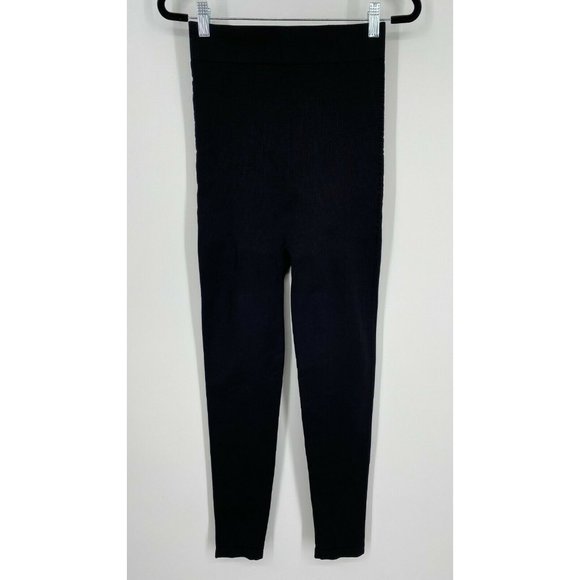 Blanqi Everyday Maternity Belly Support Leggings Sz Medium Pull On Stretch Black - Picture 1 of 9